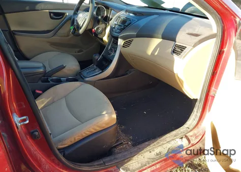 2013 Hyundai Elantra Gls из США, поврежденный, VIN 5NPDH4AE3DH263202